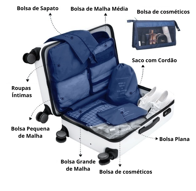 Sacos Organizadores Viaja Leve